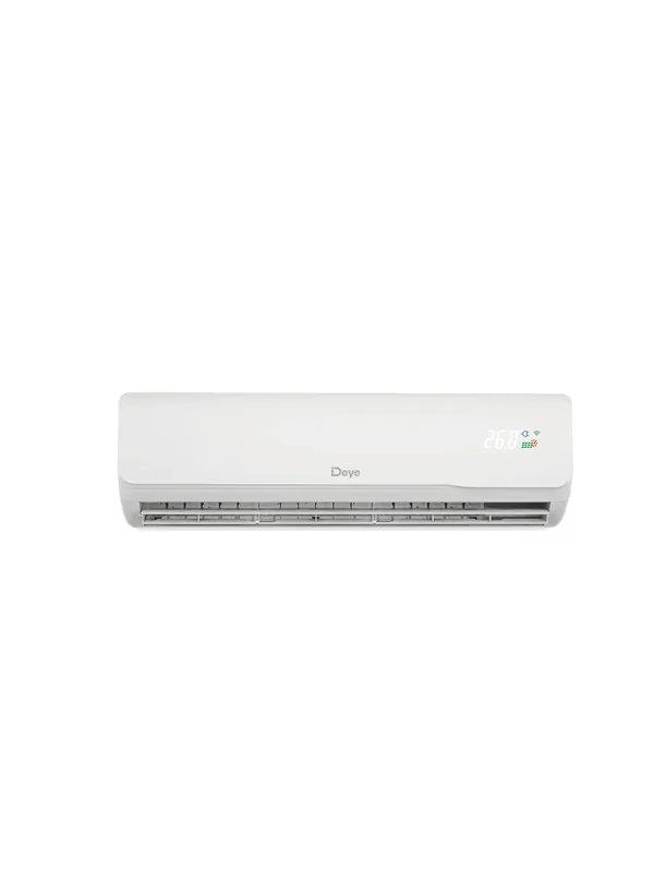 Nowość w sprzedaży - Klimatyzator – DEYE – DWGA21-ACDCBLW-12KR2(EU) – 3,5 kW – klimatyzator solarny – AC/DC (On/Off Grid) DC inverter R32 mono split – chłodzenie i grzanie