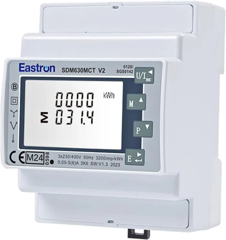 Hit - Licznik energii – EASTRON – SDM630MCT – dedykowany do DEYE – 3 fazowy