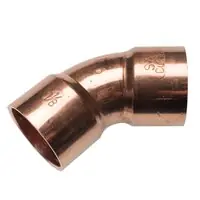 Cena promocyjna - Łuk miedziany HP-CO2 45 st. 1 5/8" Sanha K5041