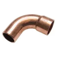 Zostało niewiele - Łuk miedziany nyplowy HP-CO2 90 st. 5/8" Sanha K5001