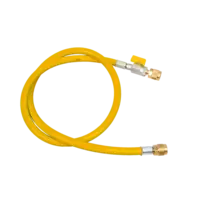Wąż 90 cm z zaworem, żółty, CA-CL-36-Y | Wysyłka od ręki