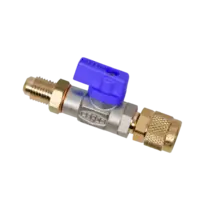Zawór kulowy 1/4" SAE w/z, CA-1/4"SAE-B, niebieski | Oszczędź teraz