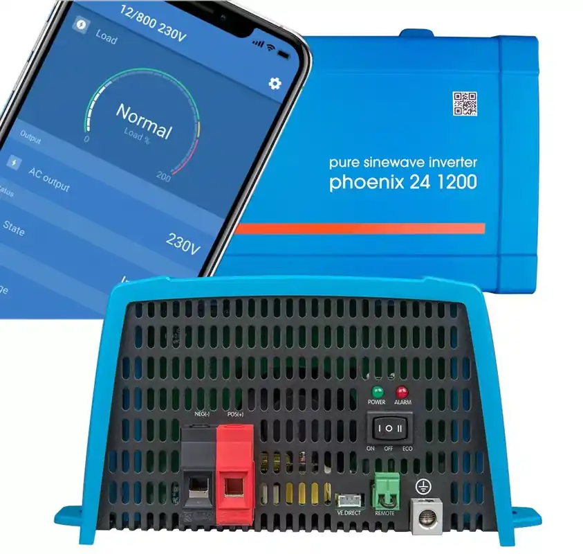 Przetwornica napięcia / Falownik Victron Energy Phoenix 24/1200 1000/2400W VE.Direct Schuko - Produkt polecany