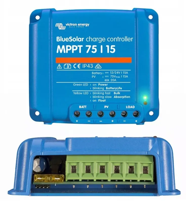 REGULATOR SOLARNY ŁADOWANIA Victron MPPT 75V 15A 12/24V - Okazja