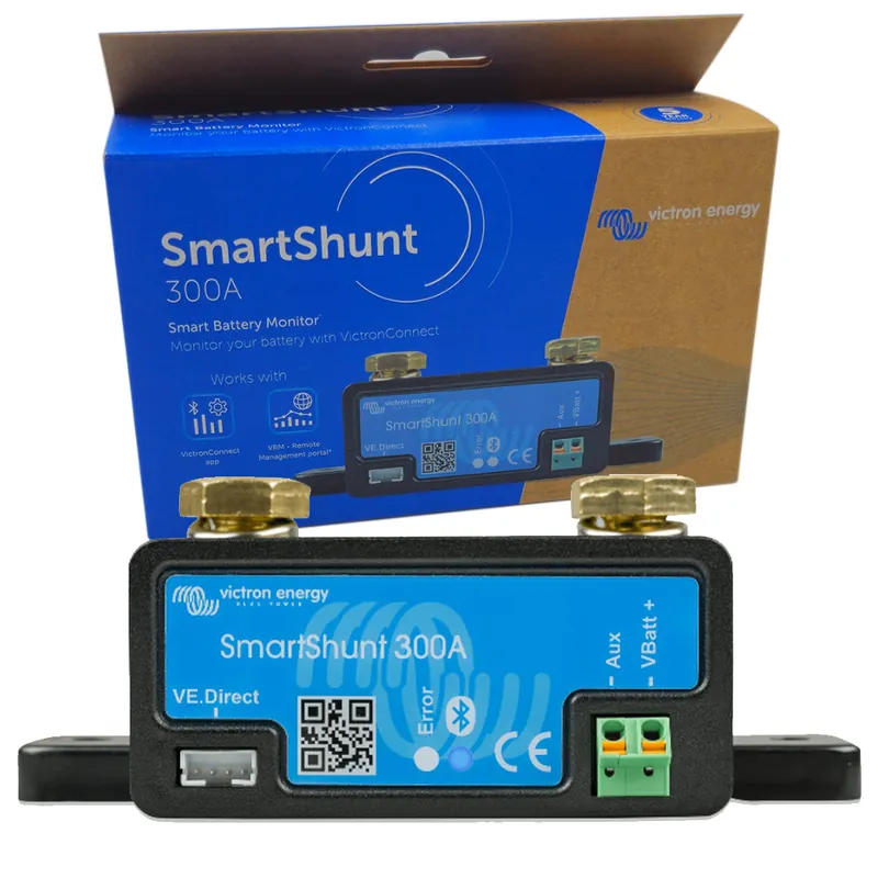 Victron Energy Smart Shunt monitoring akumulatorowy akumulatora 300A 50mV | Cena specjalna