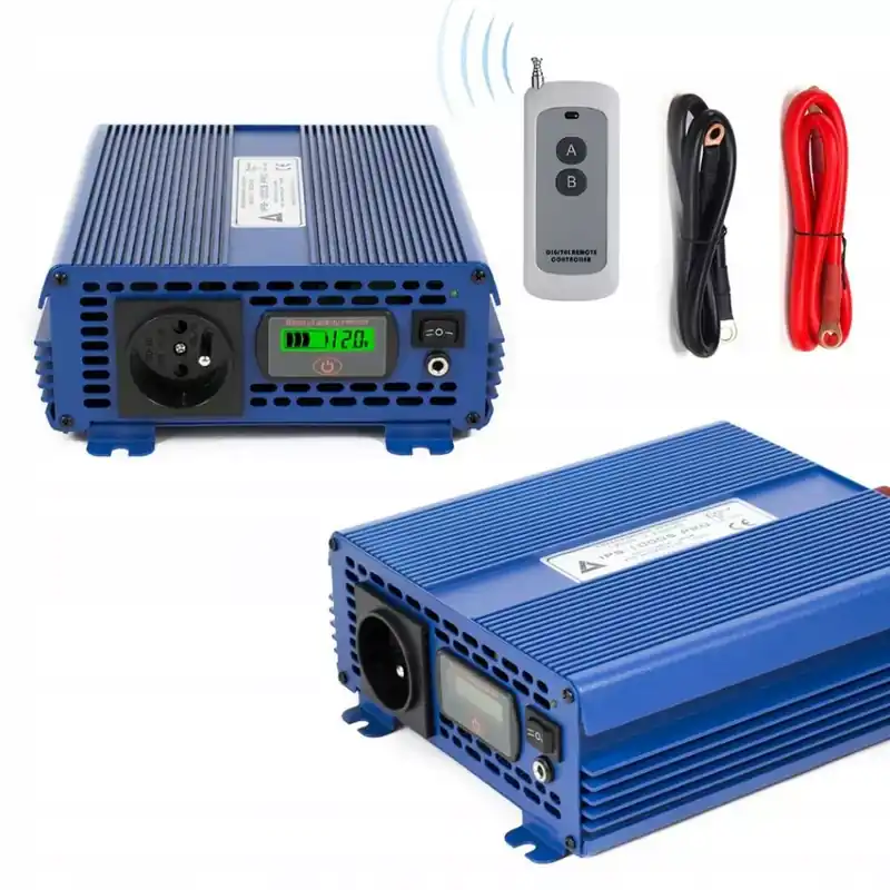 Przetwornica napięcia AZO IPS-1000S SINUS 1000W ECO MODE PRO | Do wyczerpania zapasów
