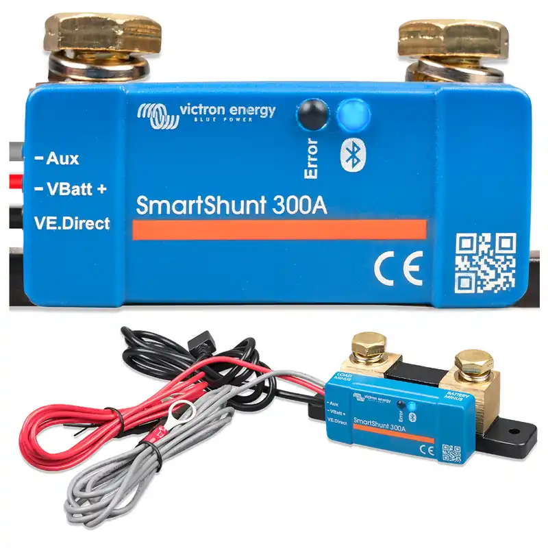 Cena specjalna | Monitor akumulatora Bocznik Smart Shunt 300A/50 mV IP65 Victron energy