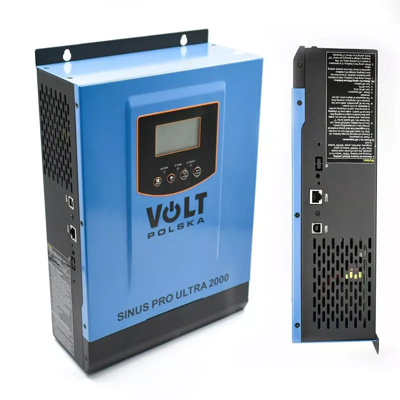 Dobra cena | Volt Polska INWERTER SOLARNY ULTRA 2000VA/1000W 12V/230V 60A MPPT UPS