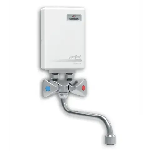Supercena | Wijas elektryczny przepływowy ogrzewacz wody Perfect 3,5 kW, z baterią wylewka 150 mm PERFECT 350/150