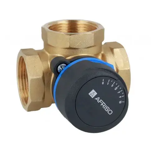 Afriso 3-drogowy obrotowy zawór mieszający ARV 385 ProClick, DN32, Rp1 1/4", Kvs 16 1338510 - Produkt wysokiej jakości