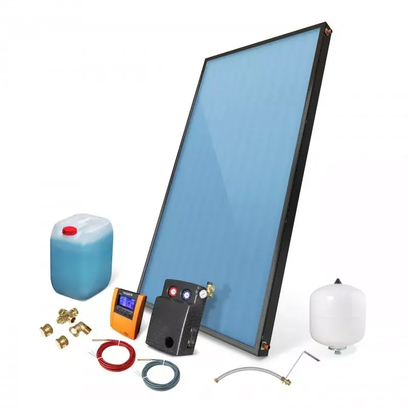 Zestaw solarny PREMIUM kolektor słoneczny 1 x 2,0 bez zasobnika | Cena promocyjna