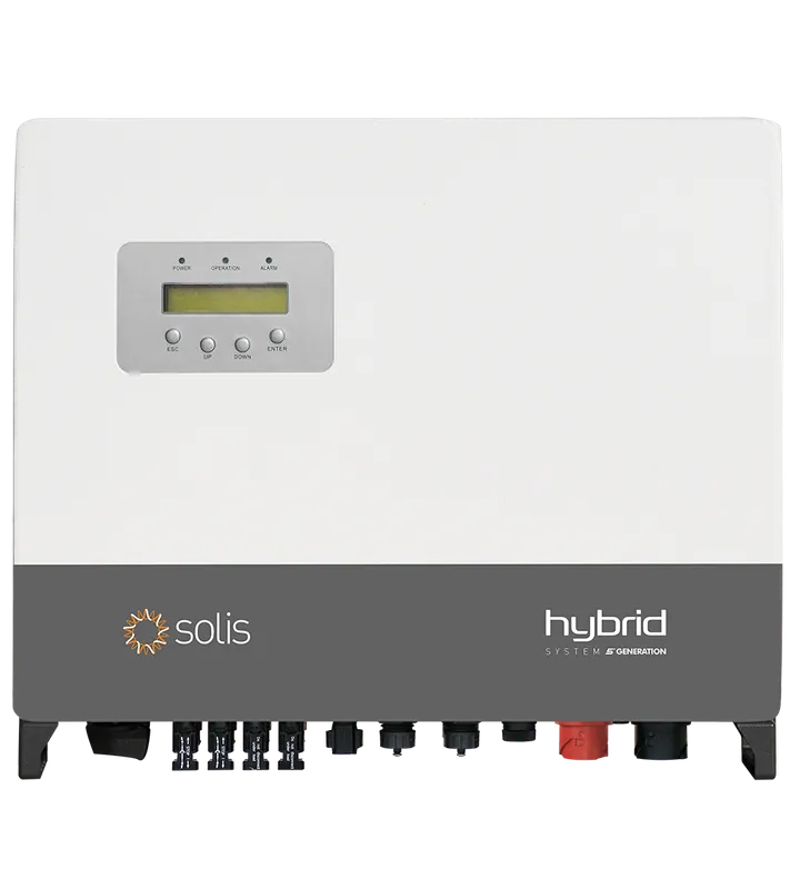 Inwerter hybrydowy SOLIS-RHI-3P4K-HVES-5G-DC SOLIS | Taniej