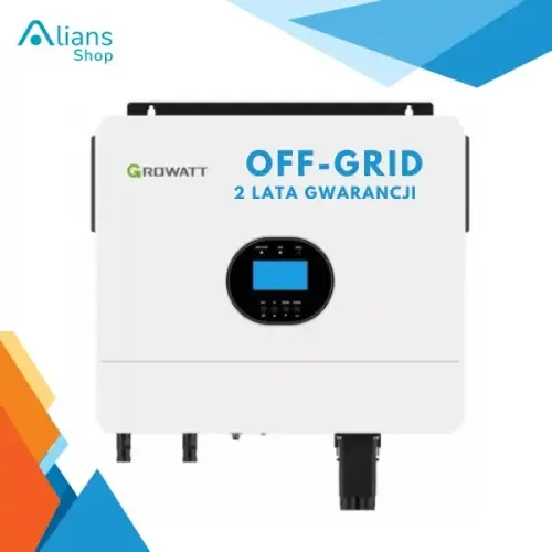 Zamów teraz - Falownik off-grid GROWATT SPF6000ES Plus (2 lata gwarancji)