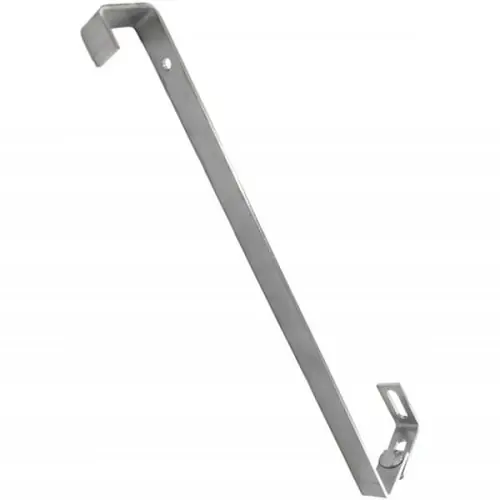 Dodaj do koszyka - Uchwyt typu "S" regulowany 470 mm 25x4, Stal nierdzewna